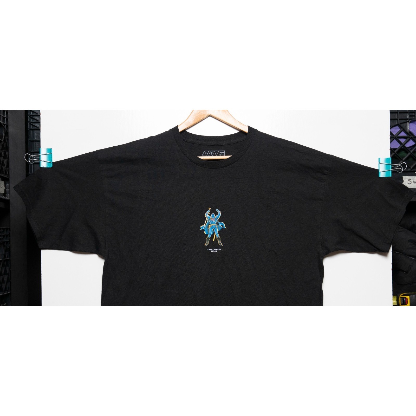 Nwot G.I. Joe Shoe Palace Cobra Commander Black Graphic T-Shirt Men's Size Xl — image 3 of 8